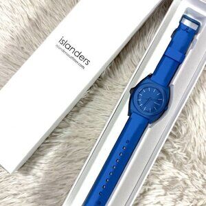 Islanders Light Blue Rubber Watch